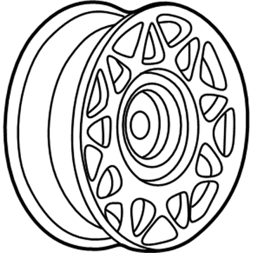 Buick LeSabre Spare Wheel - 9594027
