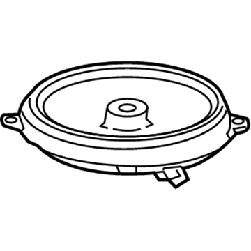 Chevy Corvette Subwoofer - 22948986