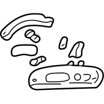 Buick Interior Door Handle - 12480458