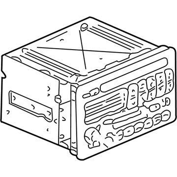 Buick 10348261 AM/FM Radio