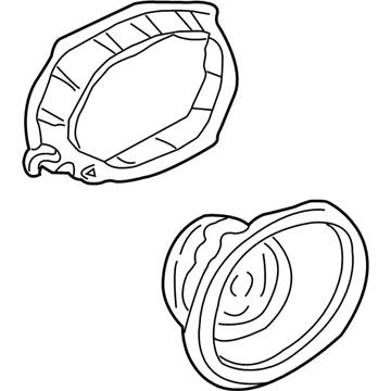 Buick 15862262 Quarter Panel Speaker