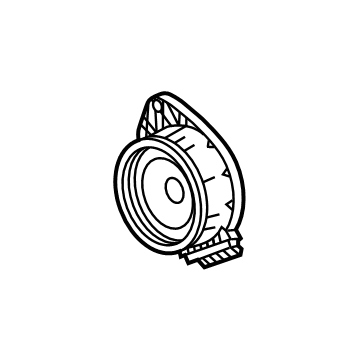 Cadillac 42801429 Rear Driver Speaker