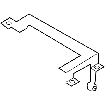 19316230 GM Vapor Canister Bracket Illustration 1 of 1