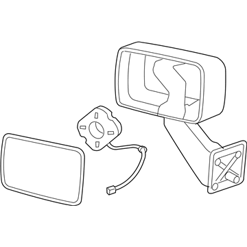 Hummer Car Mirror - 15884834