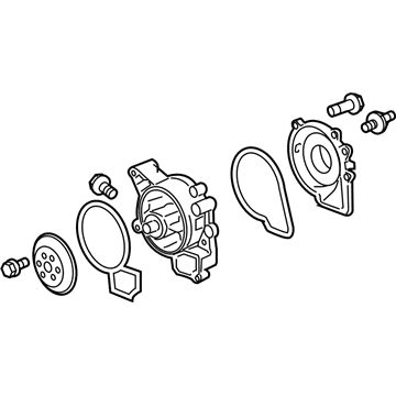 Chevy Captiva Sport Water Pump - 12630084