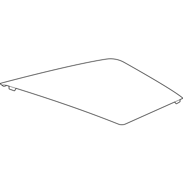 GM 85722165 Applique Assembly-Body Side Upper Rear *Service Primer 85722165 GM Applique Assembly-Body Side Upper Rear *Service Primer Illustration 1 of 1