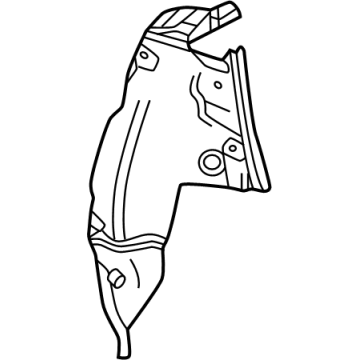 Cadillac 86525977 Tail Lamp Pocket