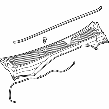 Chevy 42851765 Cowl Grille