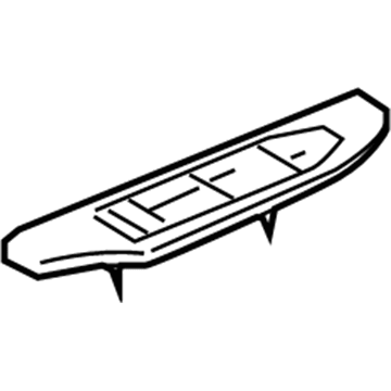 Cadillac 15920631 Switch Bezel