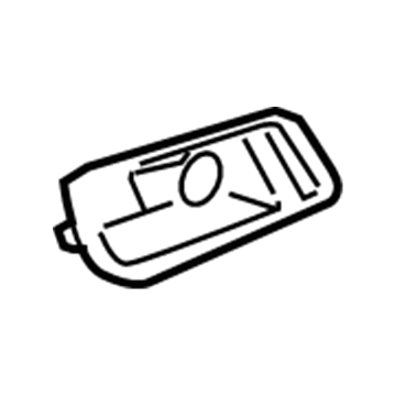 Cadillac 15920705 Handle, Inside