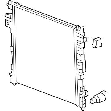 Chevy 86801856 Radiator