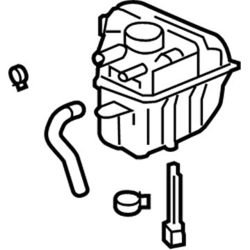 Chevy Malibu Coolant Reservoir - 15908178