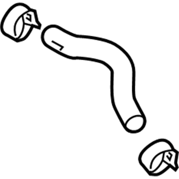 GM 15263235 Upper Hose 15263235 GM Upper Hose Illustration 1 of 1