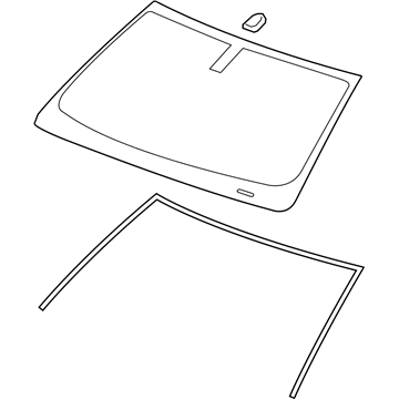 Chevy 84209828 Windshield