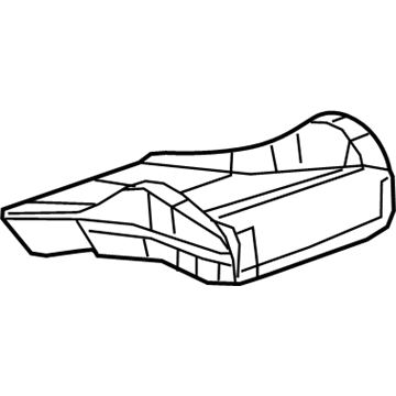 84567225 GM Cushion Cover, Front Illustration 1 of 1