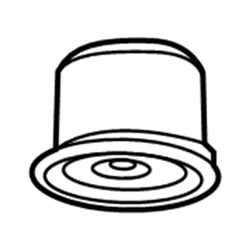 GM 23109308 Crossmember Bushing, Rear 23109308 GM Crossmember Bushing, Rear Illustration 1 of 1