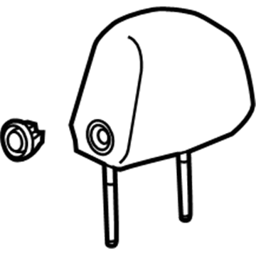 Cadillac 84274536 Headrest