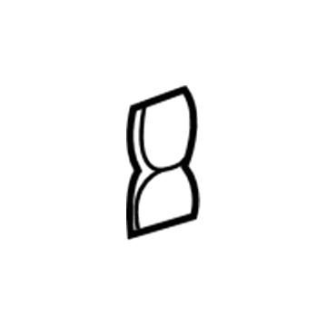 15046389 GM Wedge, Passenger Side Illustration 1 of 1