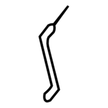 GM 15705626 Lock Cylinder Rod, Front Passenger Side 15705626 GM Lock Cylinder Rod, Front Passenger Side Illustration 1 of 1