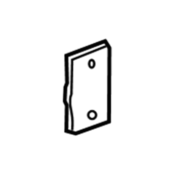 15052798 GM Striker Plate Illustration 1 of 1