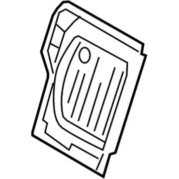 Saturn 13162142 Seat Back Panel