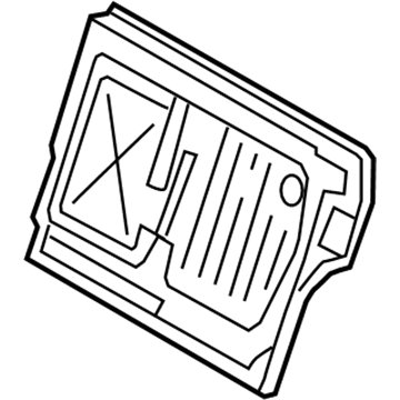 Saturn 13162143 Seat Back Panel