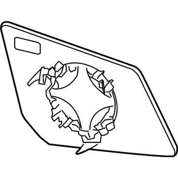 Saturn 15951926 Mirror Glass