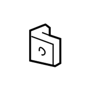 GM 22916108 Uniside Panel Lower Bracket, Front 22916108 GM Uniside Panel Lower Bracket, Front Illustration 1 of 1