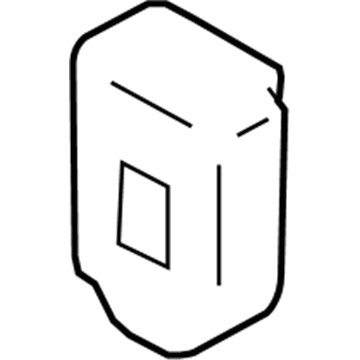 GM 91174512 Reservoir Tank 91174512 GM Reservoir Tank Illustration 1 of 1