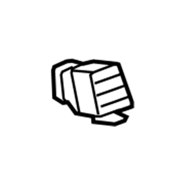 GM 15802153 Side Outlet, Passenger Side 15802153 GM Side Outlet, Passenger Side Illustration 1 of 1