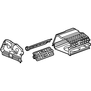 GM 13339078 Air Inlet Case 13339078 GM Air Inlet Case Illustration 1 of 1