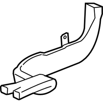 Chevy 22716296 Rear Duct