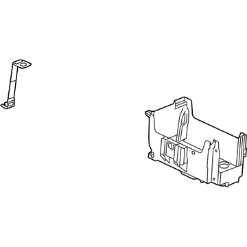 23350296 GM Battery Tray Illustration 1 of 1
