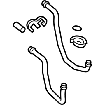 GM 13411577 Tube Assembly 13411577 GM Tube Assembly Illustration 1 of 1