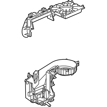 GM 13402741 Blower Case 13402741 GM Blower Case Illustration 1 of 1