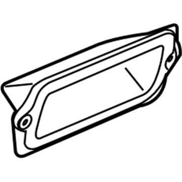 GM 13343749 Air Inlet Duct 13343749 GM Air Inlet Duct Illustration 1 of 1