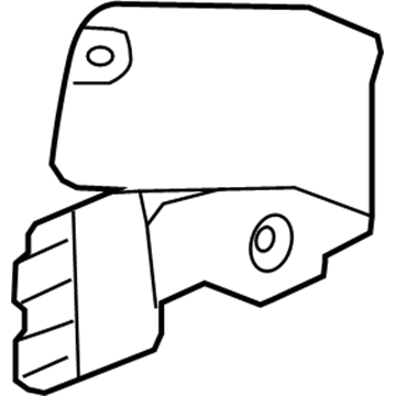 GM 20792547 Side Shield, Rear 20792547 GM Side Shield, Rear Illustration 1 of 1