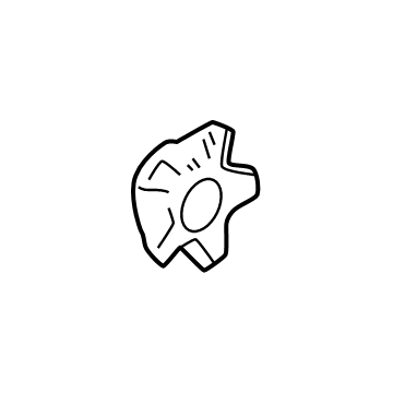 GM 86584211 Spacer, Spare Wheel Carrier 86584211 GM Spacer, Spare Wheel Carrier Illustration 1 of 1