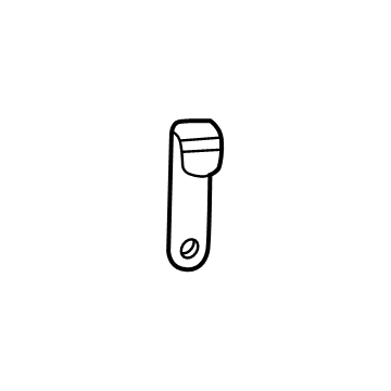 GM 86584214 Bracket, Spare Wheel 86584214 GM Bracket, Spare Wheel Illustration 1 of 1