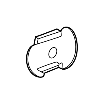 86584208 GM Spacer, Spare Wheel Carrier Illustration 1 of 1