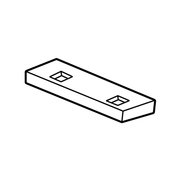 GM 87863768 Plate, Spare Wheel 87863768 GM Plate, Spare Wheel Illustration 1 of 1