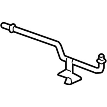 GM 84097810 Outlet Pipe 84097810 GM Outlet Pipe Illustration 1 of 1