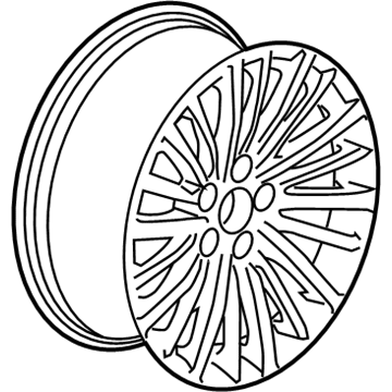 Cadillac 23391273 Wheel