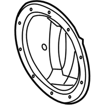 15860606 GM Differential Cover, Rear Illustration 1 of 1
