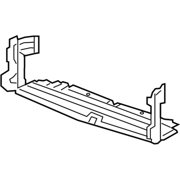 23463188 GM Lower Baffle Illustration 1 of 1