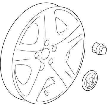 Buick Wheel Cover - 9598719