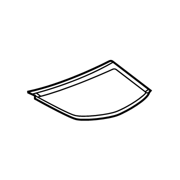 GM 84570628 Mat, Jet Black 84570628 GM Mat, Jet Black Illustration 1 of 1