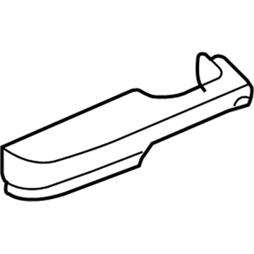 GM 88981542 Armrest 88981542 GM Armrest Illustration 1 of 1