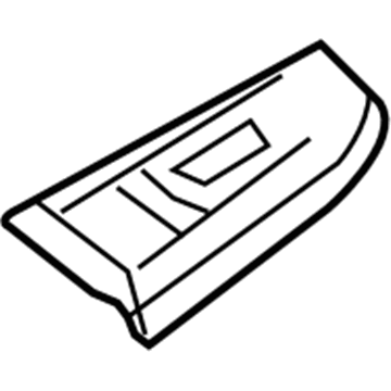 GM 89045123 Switch Bezel 89045123 GM Switch Bezel Illustration 1 of 1