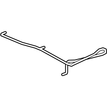 GM 22813937 Washer Hose 22813937 GM Washer Hose Illustration 1 of 1